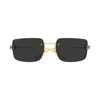 Gucci Sunglasses - female - Gucci - Sunglasses - Yellow - 61 MM - Accessories