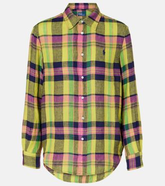 Polo Ralph Lauren Checked linen shirt