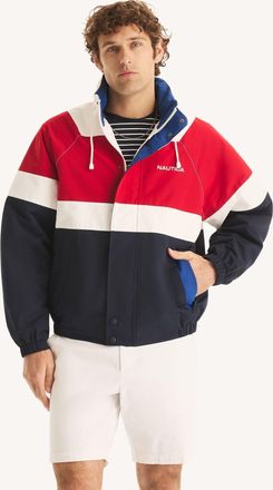 Nautica Mens Reissue Full-Zip Packable Jacket
