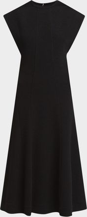 Jil Sander Sleeveless Midi A-Line Dress