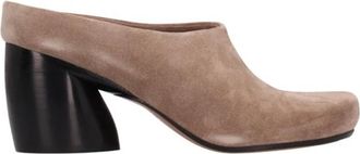 Loewe Oval Mule 70 - Dames - Muiltjes - Bruin - 38 EU - Leer - Schoenen