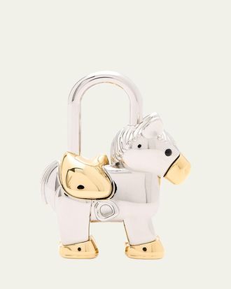 Loewe Horse Padlock Bag Charm