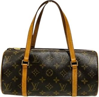 Louis Vuitton Pre-owned Handbags, female, Brown, Size: ONE SIZE Pre-owned Papillon 26 Monogram Handbag