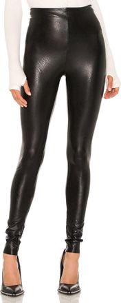 LBLC The Label Ashley Faux Leather Leggings In Black