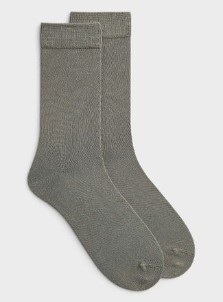 Lindbergh Mens Solid bamboo viscose socks