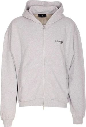 Represent Hombre, Sudaderas, Gris, Talla: M