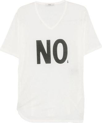Fendi V-neck T-shirt