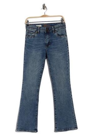 Kut from the Kloth Nicole High Waist Bootcut Jeans in Daylily at Nordstrom Rack, Size 14