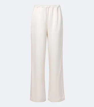R&oacute;he R&oacute;he Pantalones anchos de sat&eacute;n