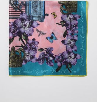 Versace Jeans Couture Neck Scarf VERSACE JEANS COUTURE Woman color Gnawed Blue