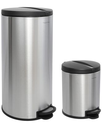 Jonathan Y Designs Happiness Oscar 8-Gallon Step-Open Trash Can