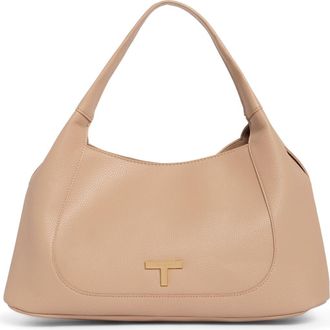 T Tahari Evonne Shoulder Bag with Pouch in Wheat at Nordstrom Rack