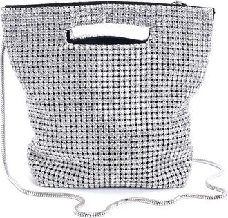 Emm Kuo Womens Montauk Bag In Silver