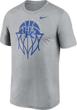 Nike Kentucky Legend Basketball Icon Nike Mens Dri-FIT College T-Shirt in Grey | NKGK06GNKY-VCH