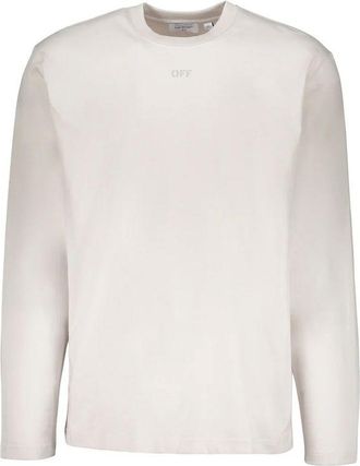 Off-white Off- Cotton Mens T-Shirt