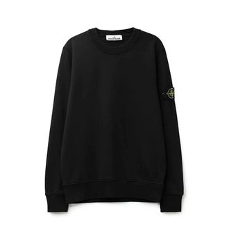 Stone Island Maglia - male - Stone Island - Sweatshirts - Black - XL - Sweatshirts & Hoodies