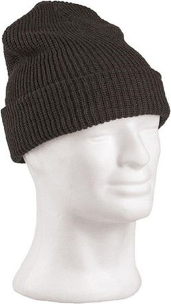 Mil-Tec Mens Aviator Hat 12132002, Black, Standard Size