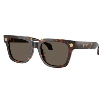 Versace Sunglasses, unisex, Brown, Size: 52 MM Square Sunglasses