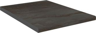 ebuy24 Ebuy24 - Vcm Worktop 28 Mm De Espesor Ancho 60 Cm F&aacute;cil De Limpiar Encimera De Cocina - Esilo (antracita)
