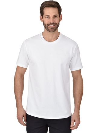 Trigema T-Shirt TRIGEMA TRIGEMA T-Shirt aus 100% Biobaumwolle, Herren, Gr. XL, weiss (wei&szlig;, c2c), 100% Baumwolle (Bio-Baumwolle kbA), Basic, Shirts T-Shirt