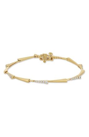 Bony Levy Audrey Diamond Tennis Bracelet in 18K Yellow Gold at Nordstrom, Size 7