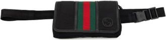 Gucci Borsa a marsupio in nylon Pre-owned - - Pre-owned - Donna - Nero - ONE SIZE