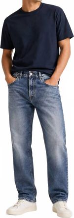 Moorer Mens Pavel 10 Jeans In Blue