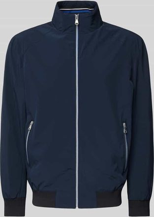 Christian Berg Blouson mit Reißverschlusstaschen in Marine, Größe 3XL