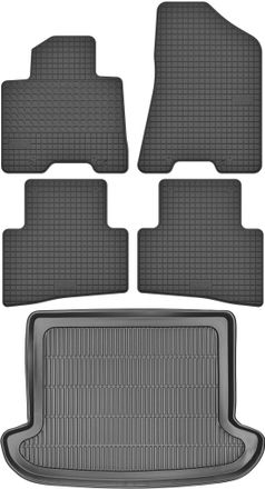 OEM Juego De Alfombrillas De Goma Para Coche Y Alfombrilla Para Maletero Para Kia Sportage Iv Suv A Partir De 2016