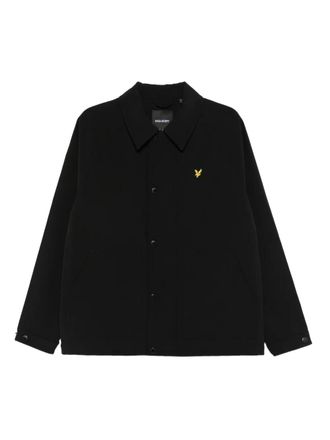 Lyle & Scott buttoned pocket jacket - men - Elastane/Polyester - L - Black