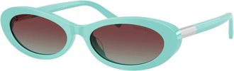 Tiffany & Co. Sunglasses, unisex, Blue, Size: 56 MM 0Tf4250