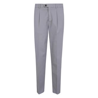 Brunello Cucinelli Chinos - Heren - Broeken - Grijs - Maat: M
