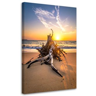 Feeby Impresi&oacute;n De Imagen, Playa Mar Paisaje Puesta De Sol, 70x100