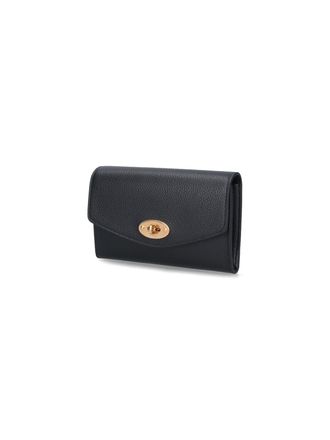Mulberry Womens Wallets Black Bovine Leather