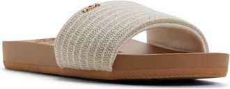 Roxy Nanu Slide Sandal in Natural at Nordstrom, Size 11