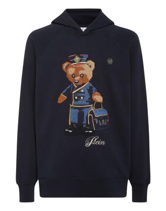 Philipp Plein Hoodie Sweatshirt Teddy