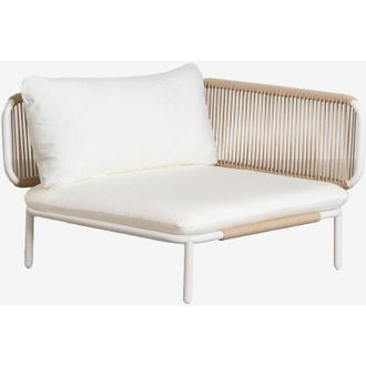 Sklum Sklum - Modulo angolare per divano da giardino componibile Roubly
