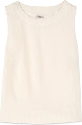 Oltre Sleeveless Tops - Dames - Tops zonder mouwen - Wit - 4XL - Tops