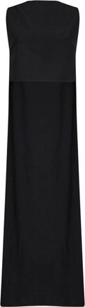 Jil Sander Top - Dames - Tops zonder mouwen - Zwart - XS - Wol - Tops