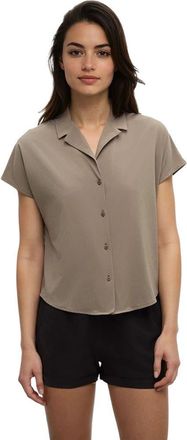 tentree Harding Shirt in Clay at Nordstrom, Size 16