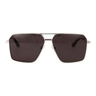 Alexander McQueen Alexander McQueen, Sunglasses, male, Gray, Size: 60 MM Stylish Mens Sunglasses