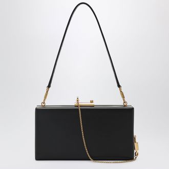 Dolce & Gabbana Eva Box calfskin shoulder bag in black