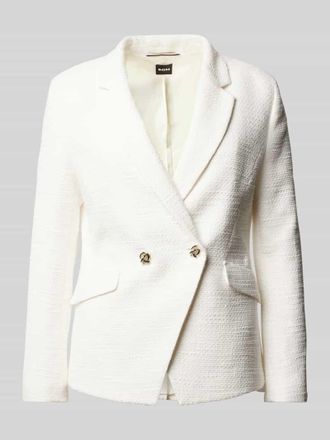 HUGO BOSS Blazer mit Strukturmuster Modell Jatawa2 in Offwhite, Größe 44