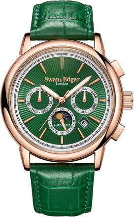 Swan & Edgar Opulent Automatic Green Dial Mens Watch SE0030