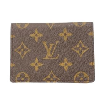 Louis Vuitton Pre-owned Vintage Card Case - unisex - Louis Vuitton Vintage - Vintage Wallets - Brown - ONE SIZE - Pre-owned