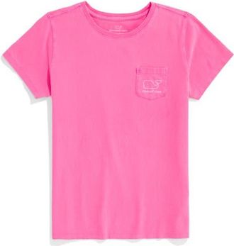 Vineyard Vines Vintage Whale Cotton Graphic Pocket T-Shirt in Pink Wave at Nordstrom, Size X-Small