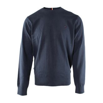 Tommy Hilfiger Round-neck Knitwear - male - Tommy Hilfiger - Round-neck Knitwear - Blue - 2XL - Knitwear