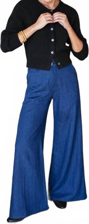Emerson Fry Tulip Trouser In Indigo