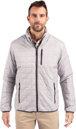 Cutter & Buck Rainier PrimaLoft Mens Eco Insulated Full Zip Puffer Jacket