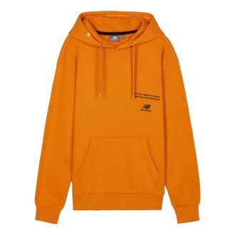 New Balance Sport Style Select Heatloft Pullover Mens Orange NCA3E021-ORG
